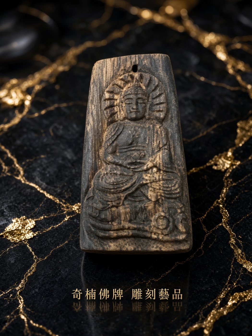 奇楠佛牌雕刻藝品